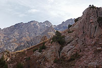 Скалы и горы Чимгана