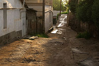 Улочка в старом квартале Самарканда