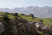 Вид на Зерафшанский хребет - Чакилкалянские горы