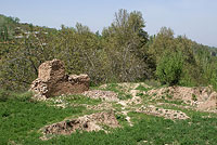 Археологический памятник Сулеймантепа после раскопок
