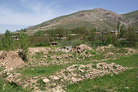 Сулеймантепа - место раскопок несторианского храма в Ургуте