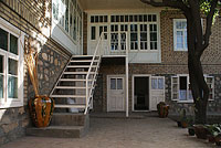 Внутренний дворик в доме Нумана Аблакулова